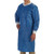 Lab Coat LabMates? Blue Large Knee Length SMS Disposable (CS)