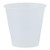 Drinking Cup 5 oz. Translucent Plastic Disposable (CS)