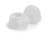 McKesson Tube Closure Polyethylene Snap Cap Natural 13 mm For Use with 13 mm Blood Drawing Tubes, Glass Test Tubes, Plastic Culture Tubes NonSterile (BG)
