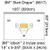 Orthopedic Drape 3M* Steri-Drape* Isolation Drape with Incise and Pouch 125 W X 83 L Inch Sterile (BX)