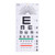 Eye Chart McKesson 20 Foot Distance Acuity Test (EA) 63-3051