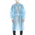 Chemotherapy Procedure Gown McKesson X-Large Blue NonSterile AAMI Level 2 / ASTM D6978 Disposable (CS)