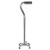 Small Base Quad Cane McKesson Steel 30 to 39 Inch Height Chrome (EA)