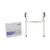 Toilet Safety Rail McKesson Gray Aluminum (EA)