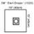 EENT Drape 3M* Steri-Drape* Small Drape with Aperture 15 W X 15 L Inch Sterile (EA)
