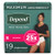 Female Adult Absorbent Underwear Depend Fresh Protection Waistband Style Small Disposable Heavy Absorbency (CS)