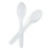 Spoon McKesson Heavy Weight White Polypropylene (CS)