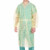 Protective Procedure Gown Cardinal Health* One Size Fits Most Yellow NonSterile Not Rated Disposable (PK)