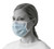 Procedure Mask Medline ASTM Level 1 Earloops One Size Fits Most (BX)
