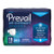 Unisex Adult Incontinence Brief PrevailAir* Overnight Size 2 / Large Disposable Heavy Absorbency (CS)