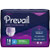 Female Adult Absorbent Underwear Prevail Daily Underwear Pull On with Tear Away Seams Large Disposable Heavy Absorbency (BG)
