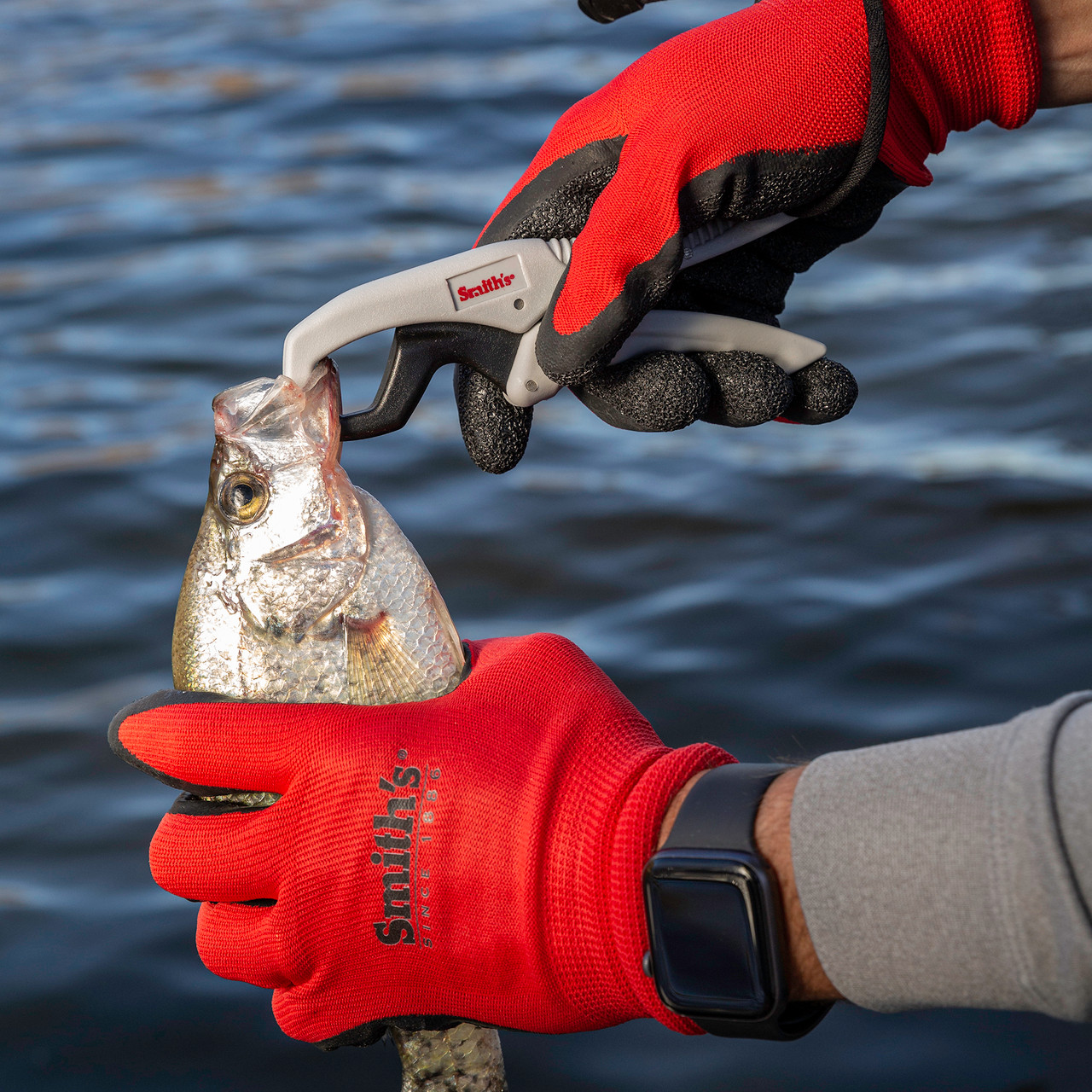Textured Grip Fishing Gloves XL