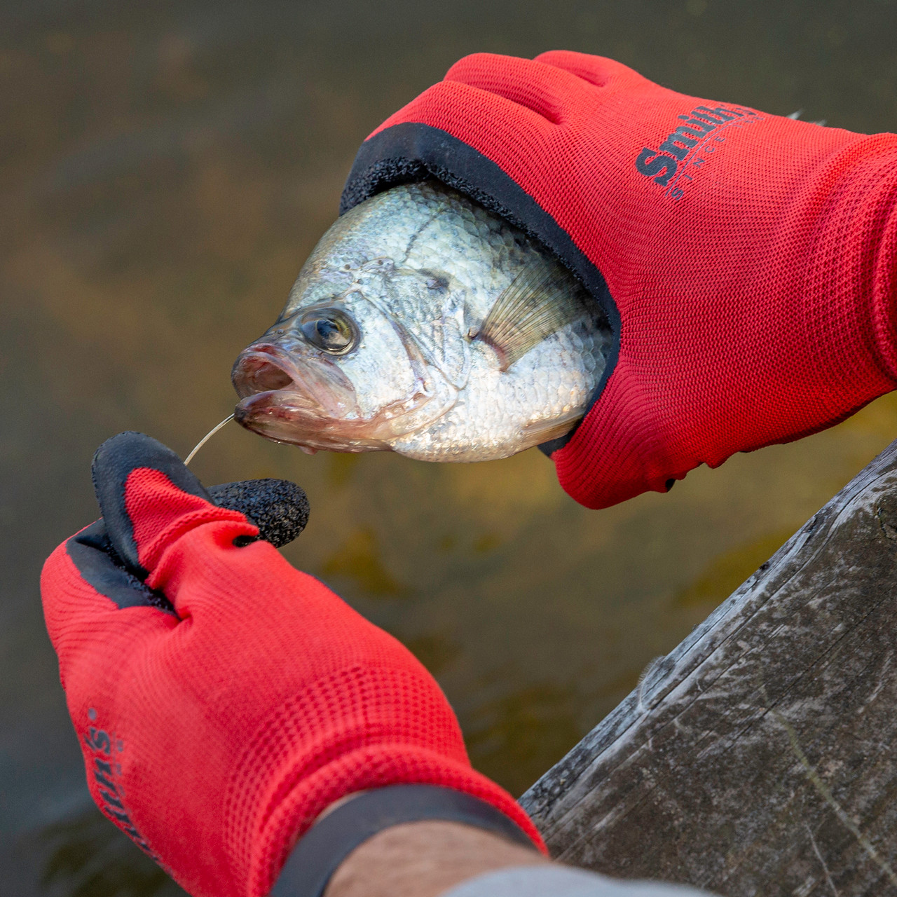 Textured Grip Fishing Gloves XL