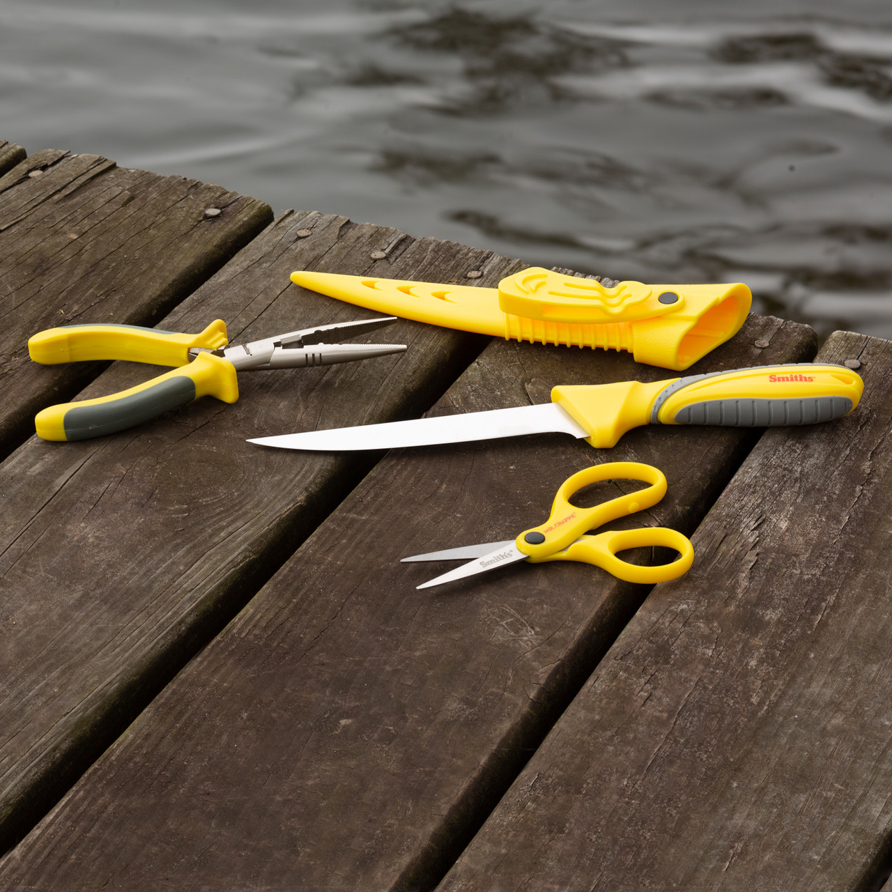 Fishing Combo Kit - Yellow - Smith's Consumer Products