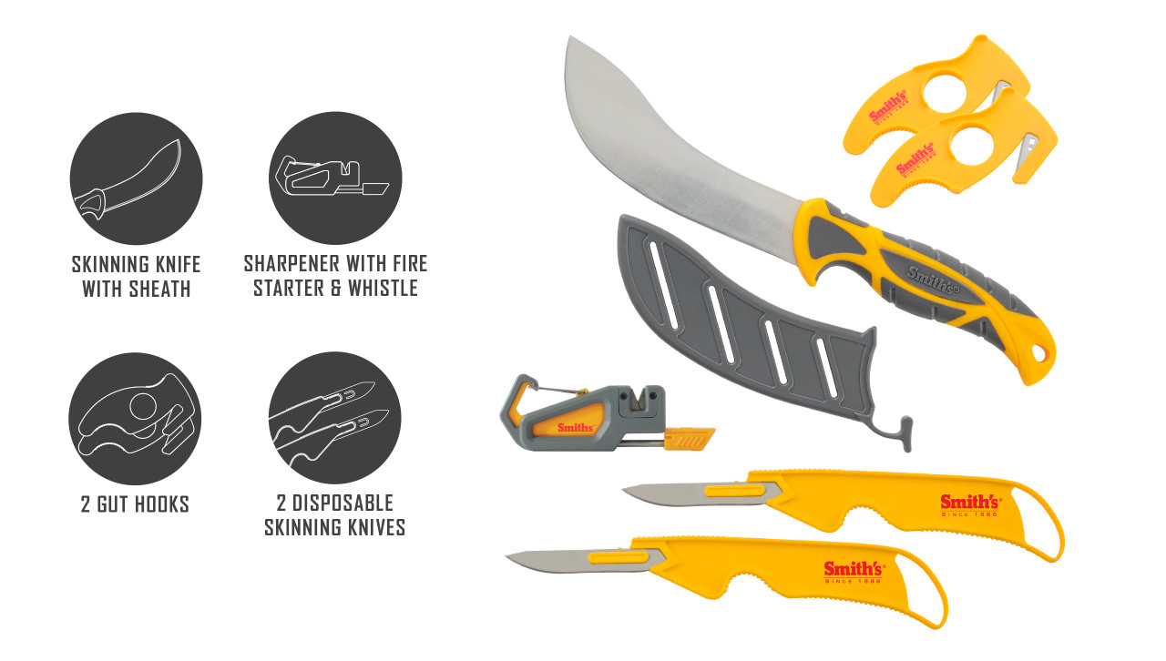 8-Piece Hunting Field Dressing Kit | Hunting Field Knife Set