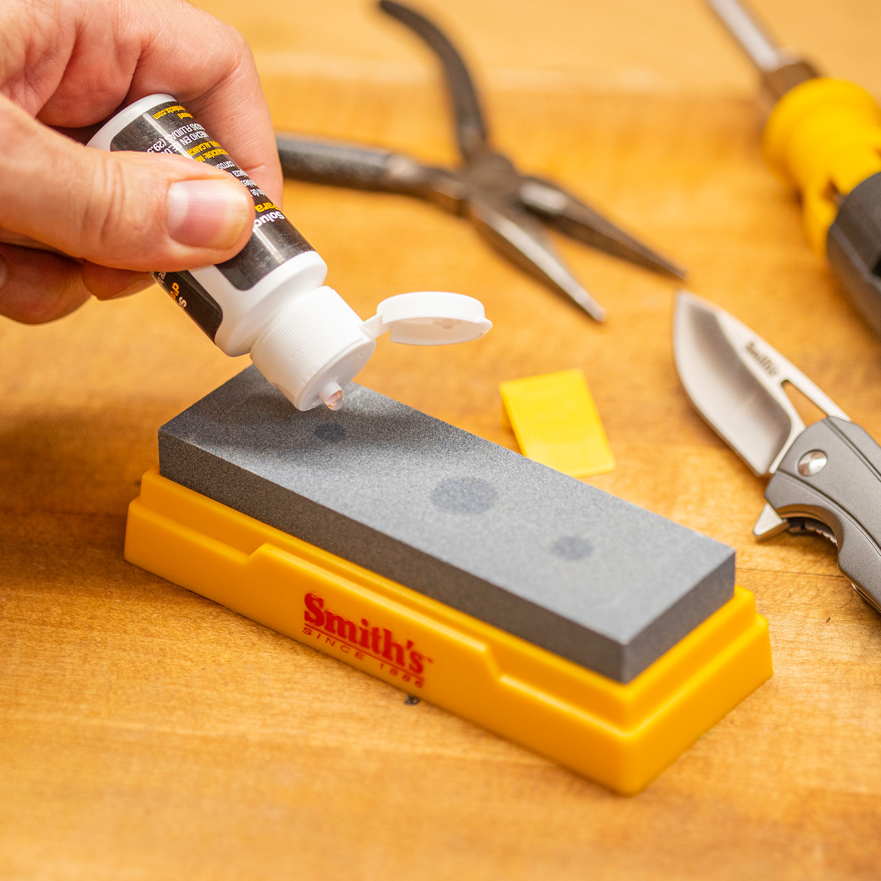 Bench Stone Knife & Tool Sharpener | Sharpening Stone