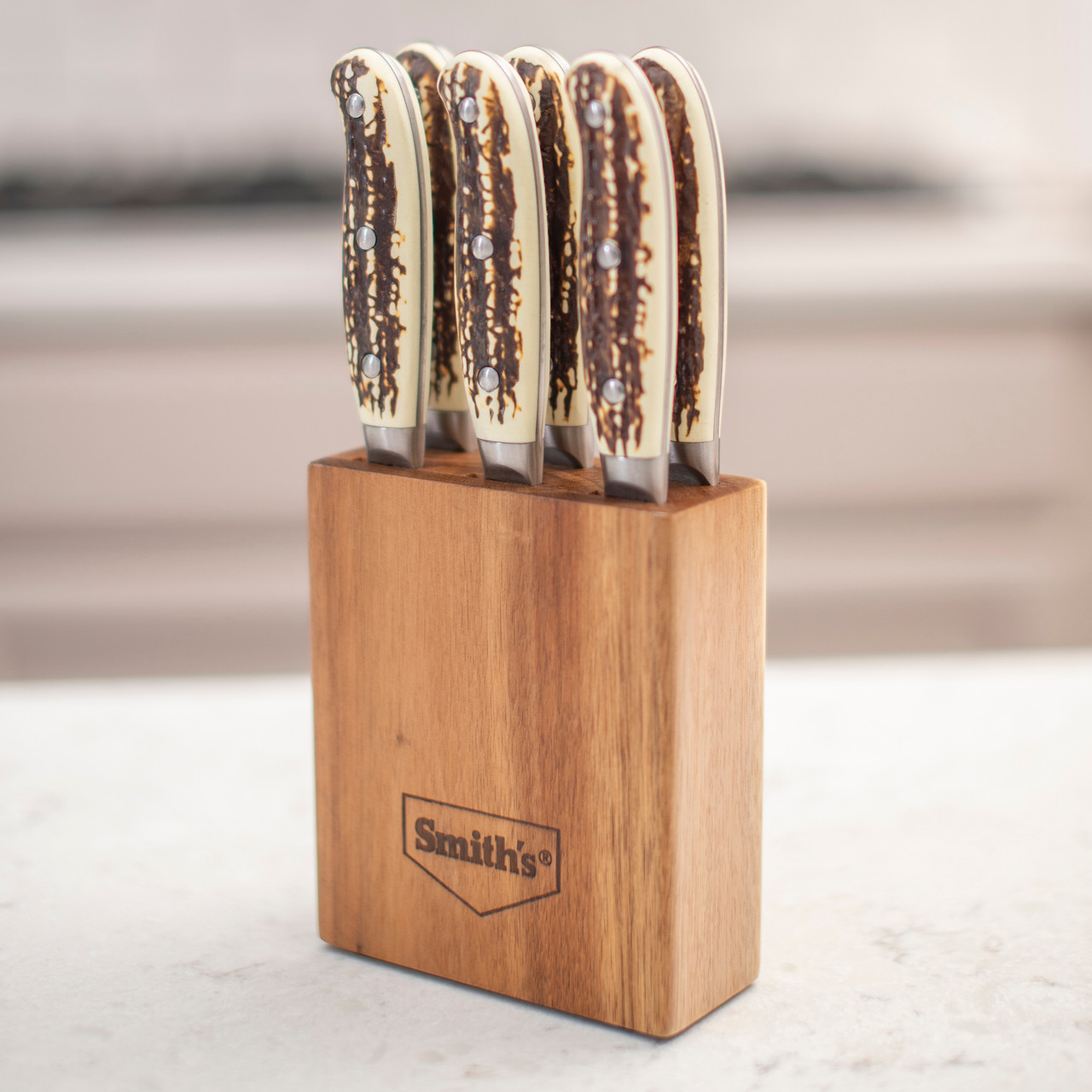 Cutlery 7-PCS Block Set - Smith's Consumer Products