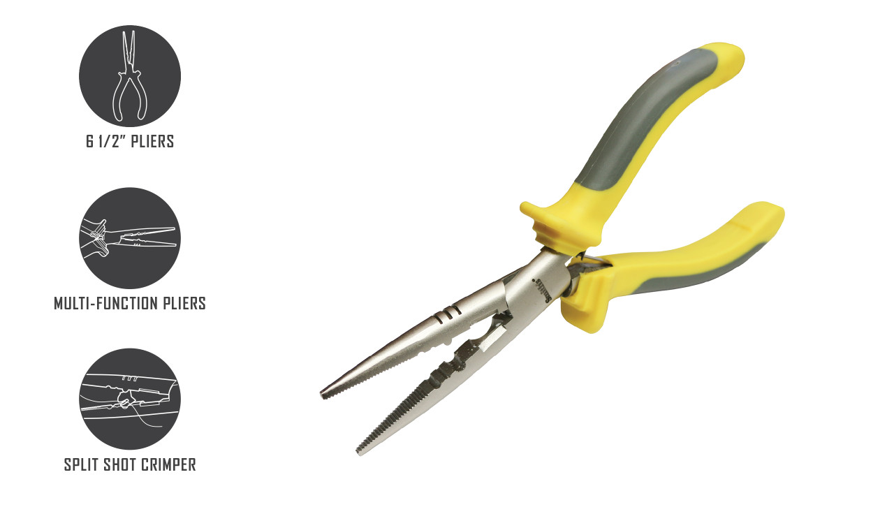 Carbon Steel Fishing Pliers for Saltwater & Freshwater