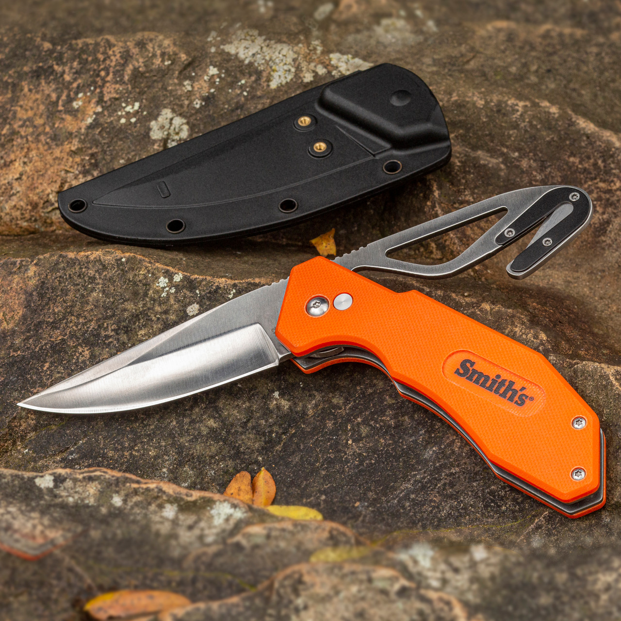 Folding Knife & Gut Hook - Smith's Consumer Products