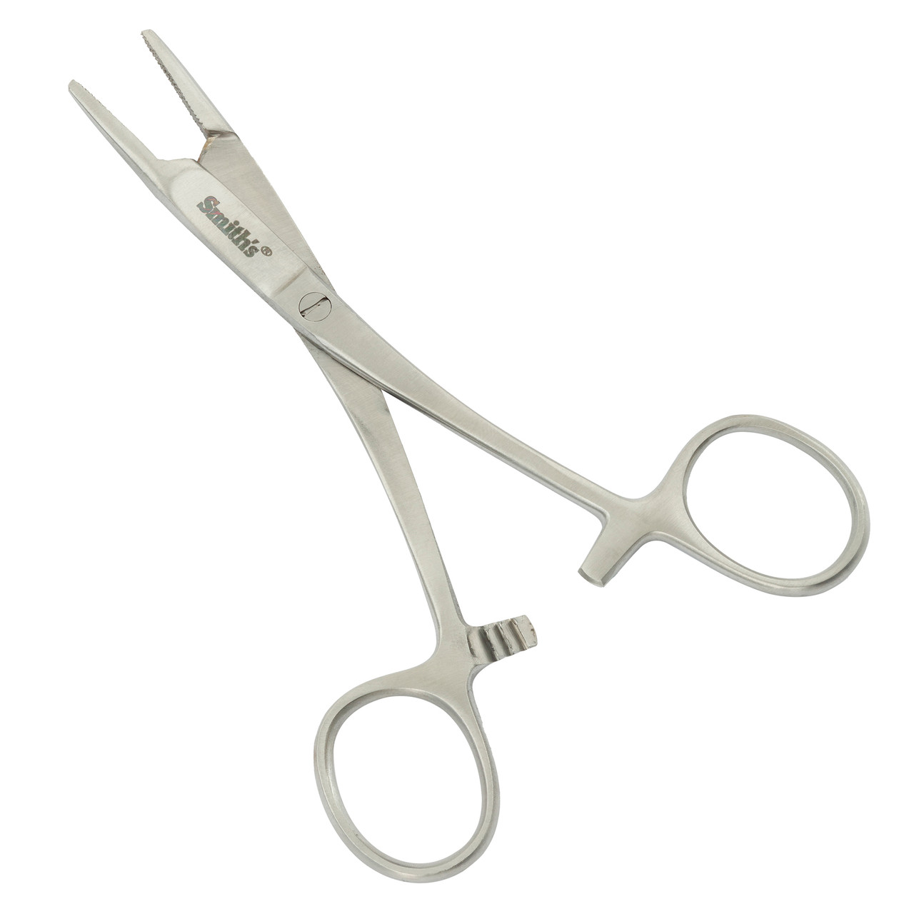 Smith's 51391 5” Fly Fishing Forceps, Stainless Steel Material, Large  Finger