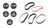 10 Pcs Belt Kit 2 Each 120/220/1000/3000/6000