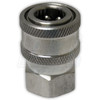 1/4" FPT Standard Stainless Steel Coupler