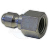 1/4" FPT Foster Steel QC Plug - Zinc Coated