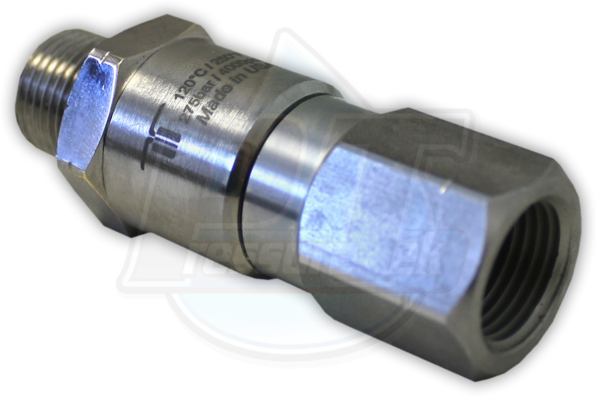 Mosmatic DGV Swivel 3/8"M X 3/8"F Pressure Tek