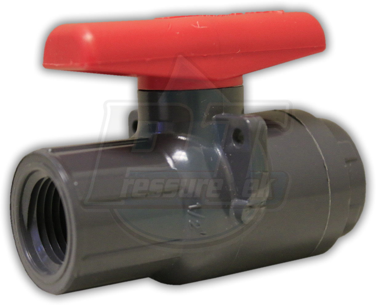 P.fsq Ginka spore pup ① Spears Polypropylene Ball Valve 1/2