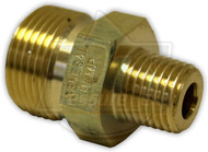 22mm Screw Plug x 3/8" MPT 