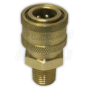 1/4" MPT Standard Brass Coupler