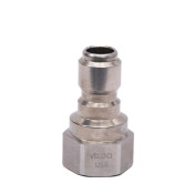 3/8" FPT Premium Stainless Steel QC Plug