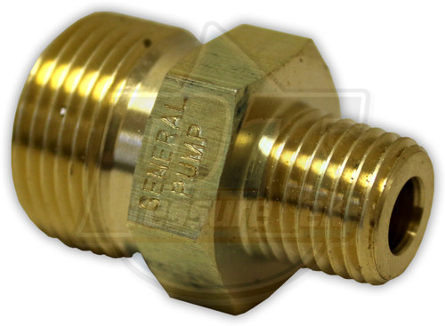 22mm Screw Plug x 1/4" MPT