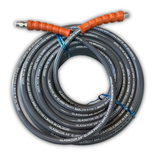 HPC Gladiator 4500 PSI Pressure Washer Hose - Gray 