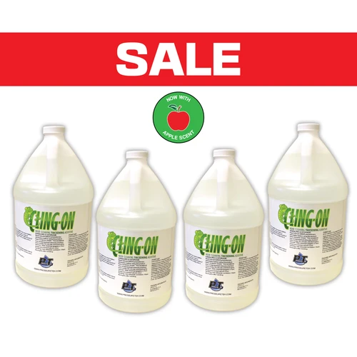 (4 Pack of 1 Gallons) Cling-On