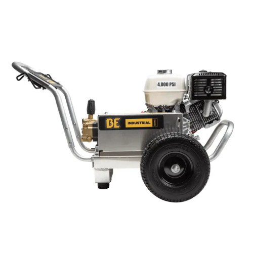 BFO 4000 PSI 4 GPM Triplex Pressure Washer Pump – Fits Honda GX270, GX340, GX390, 1" Hollow Shaft