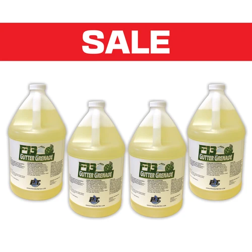 (4 Pack of 1 Gallons) F-13 Gutter Grenade