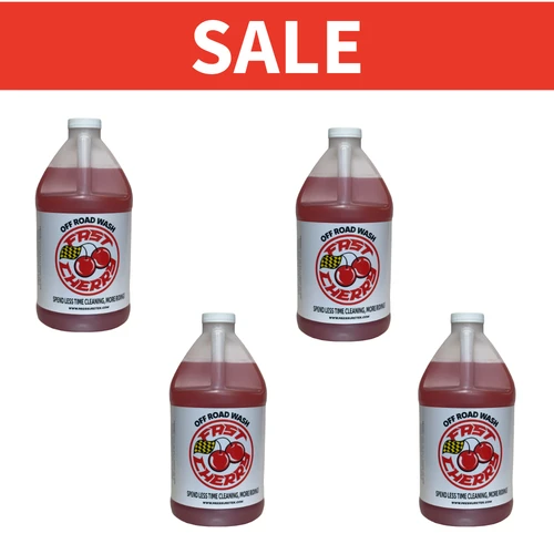(4 Pack of 1/2 Gallons) Fast Cherry Off-Road Wash