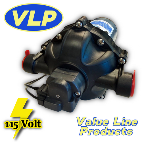 Value Line Diaphragm Pump  5 GPM 115 Volt