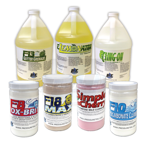 Pressure Washer Supplies - When you buy a Fatboy Bandit (SKU: 5GAL_SALE),  you get a 5 Gallon of Elemonator AND a 5 Gallon of Cling-On for FREE!