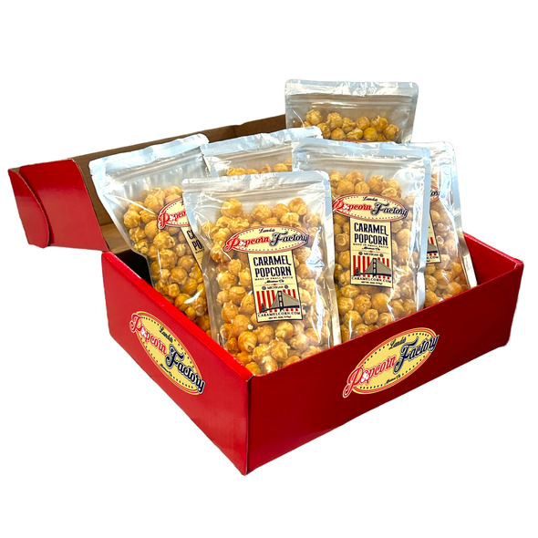 Caramel Lovers Gift Set: 6 Bags of Premium Caramel Corn! Caramel Lovers Gift Set: 6 Bags of Premium Caramel Corn!