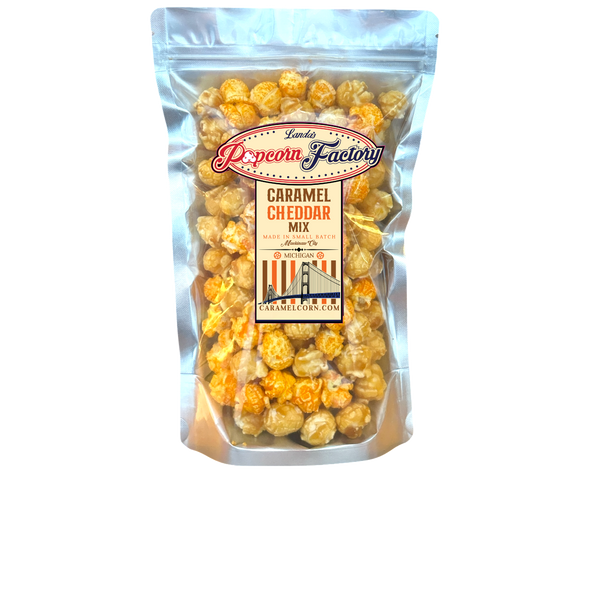 Caramel Cheddar Popcorn Mix Caramel Cheddar Popcorn Mix