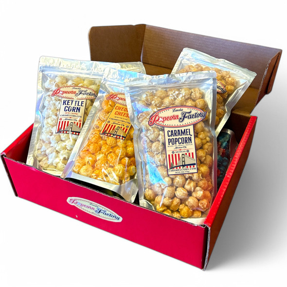 The Timeless Treats Popcorn Collection: Caramel Corn | Kettle Corn | Cheddar Cheese The Timeless Treats Popcorn Collection: Caramel Corn | Kettle Corn | Cheddar Cheese