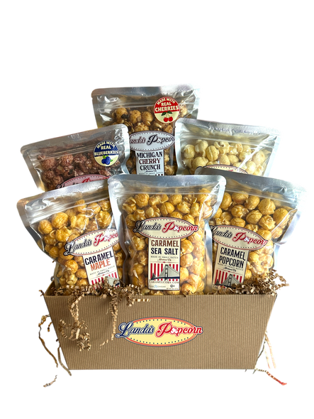 Popcorn Gift Basket Popcorn Gift Basket