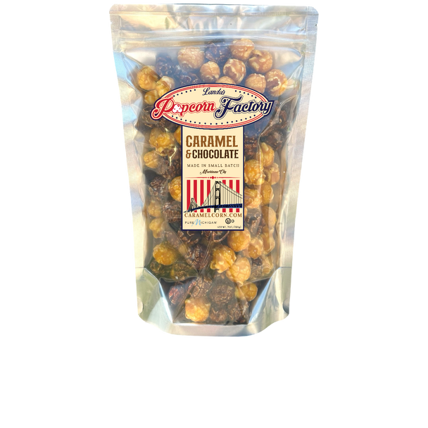 Caramel Chocolate Popcorn