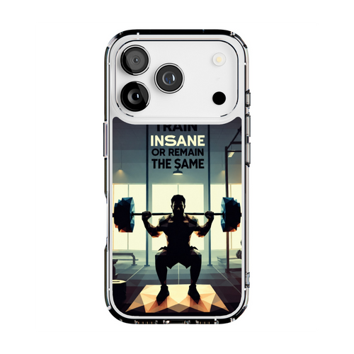 Clear MagSafe case for iPhone 17 Pro Max
Gym phone case
Fitness iPhone case
Motivational phone case
Impact resistant iPhone case
Luxury clear phone case
Tough MagSafe case
Workout aesthetic phone case
Gym lover gift
Fitness accessories for men
