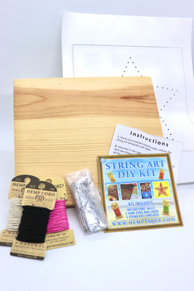 Hemp String Art Kit