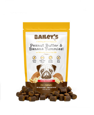 Bailey's | Calming Dog Chews | PB+Banana