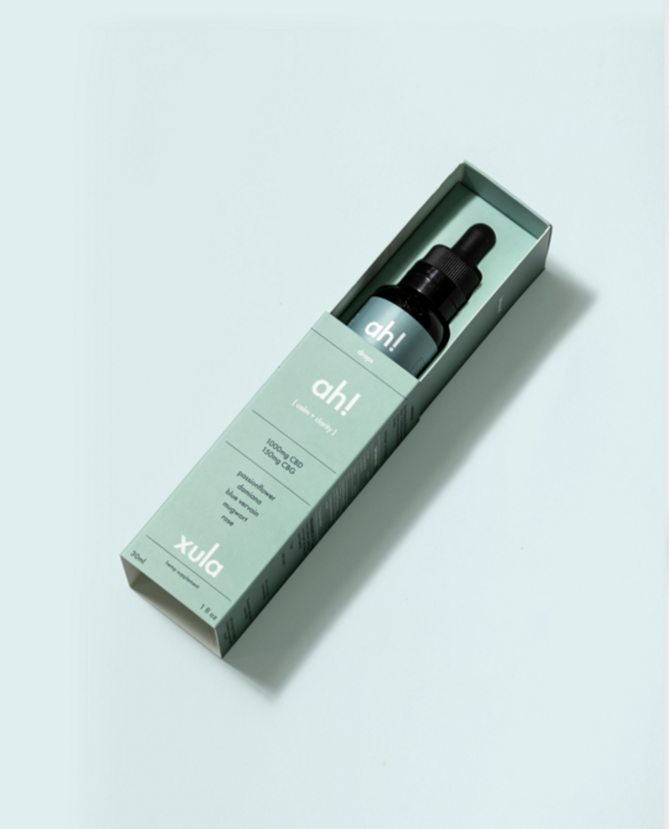 Xula | Calm + Clarity CBD + CBG Tincture