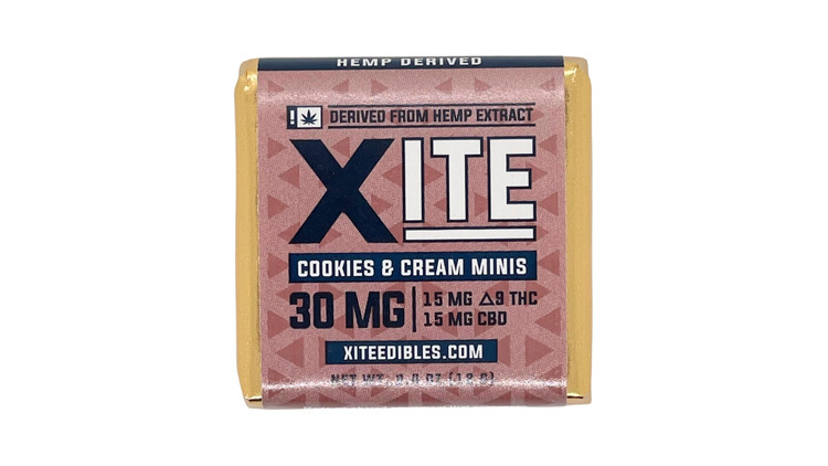Xite | D9 Cookies & Cream Mini Chocolate Xite | D9 Cookies & Cream Mini Chocolate